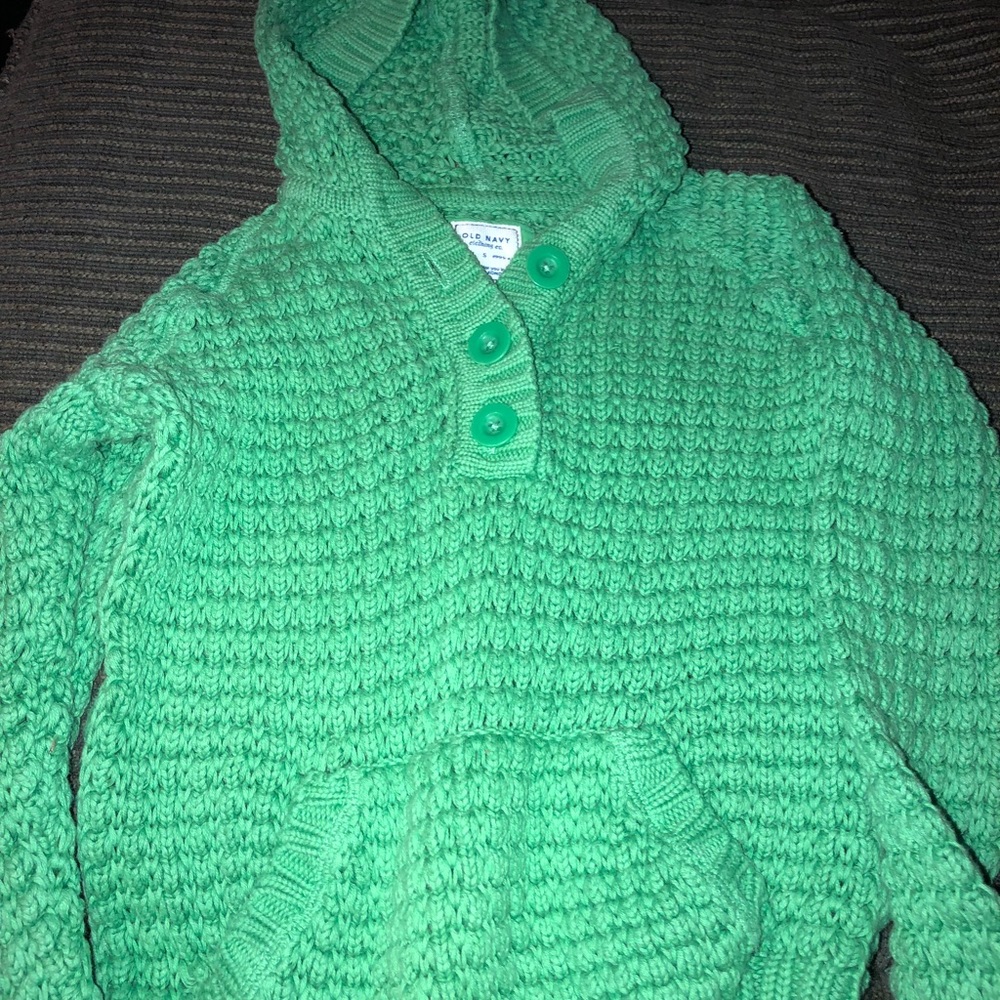 Knitted kids sweater